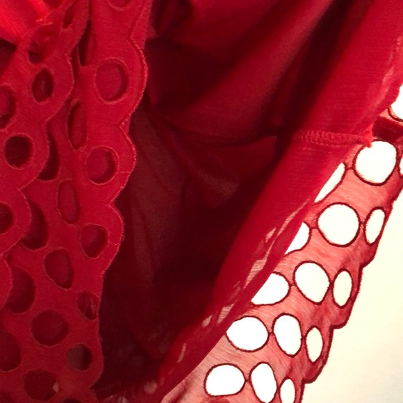 bar III Red cocktail dress size Large - Picture 8 of 9